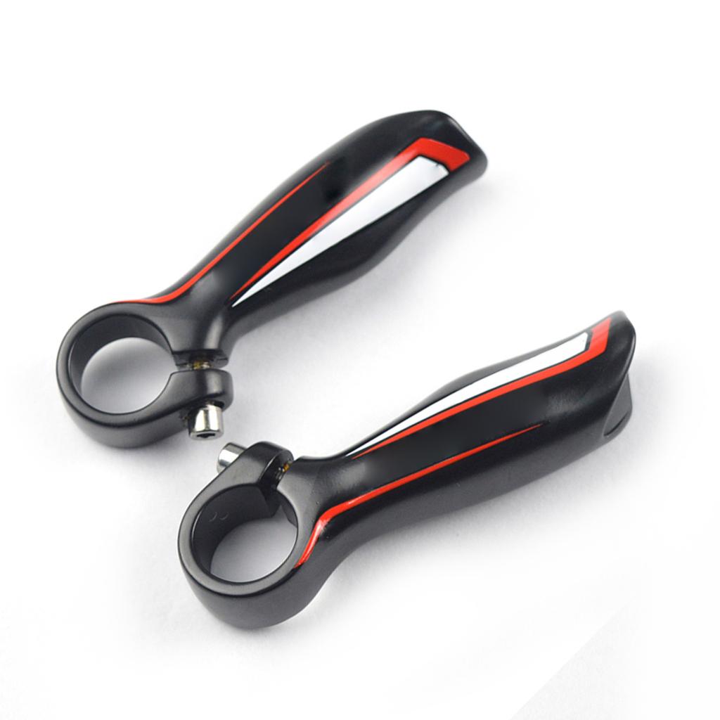 Handlebar Ends 1 Pair  Handlebar Ends Aluminum Alloy  Mountain Bike Handle Bar Ends 22.2mm