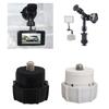 1/4" Screw Thread to 17mm Ball Head Brackets Connector Adapter Universal for Tripod Monitor, Tablet, Phone