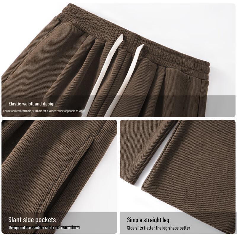 Jeanswest Men's Lined Corduroy Straight Casual Pants