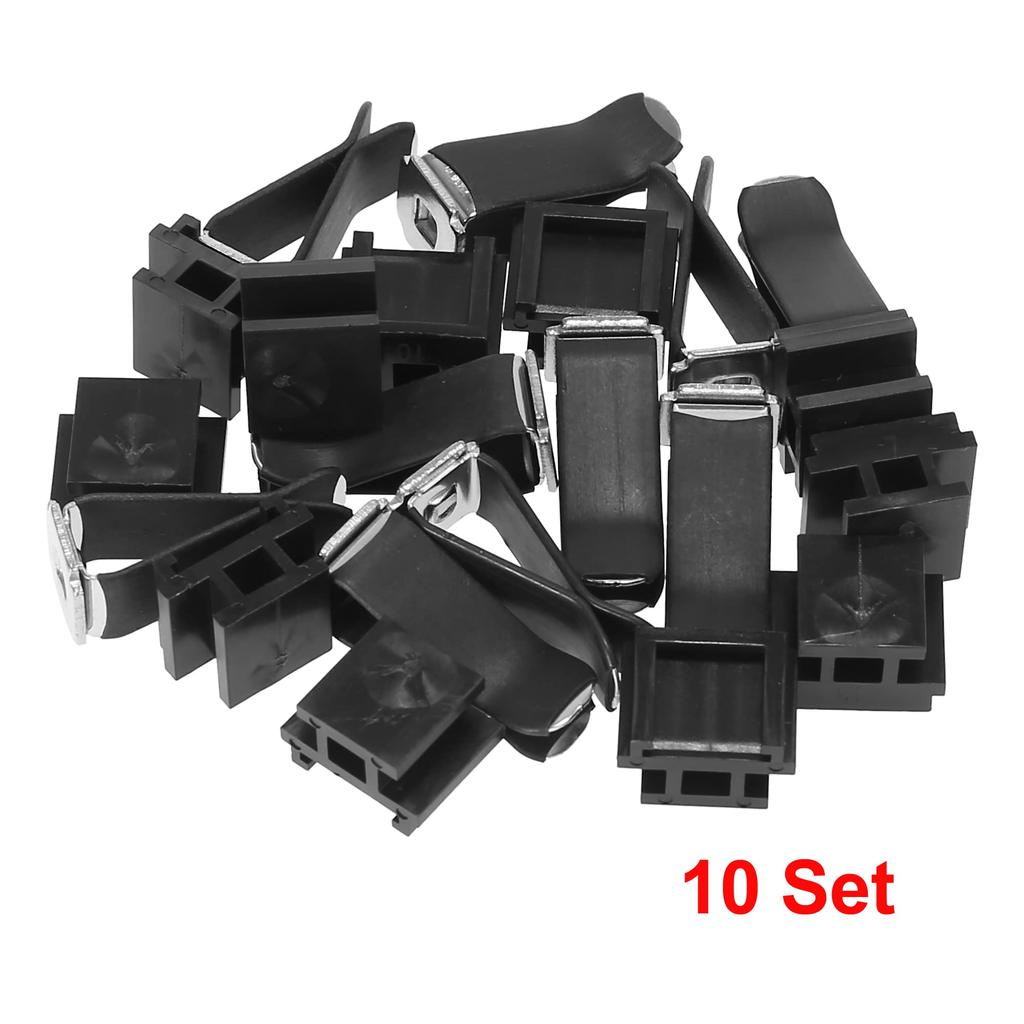 X AUTOHAUX Air Vent Clips Car Square Head with Plastic
