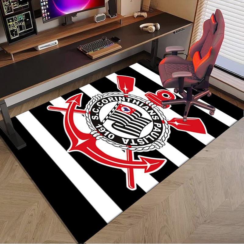 Football Club Emblem Carpet, Chair Rug,Rug for Office Bedroom living rooms, Doormat decor Fan Gift Christmas Gift