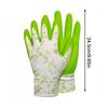 Garden Gloves One Size For Women Breathable Foam Latex Working Gloves, For Gardening Landscape Diy Rubber Gloves
