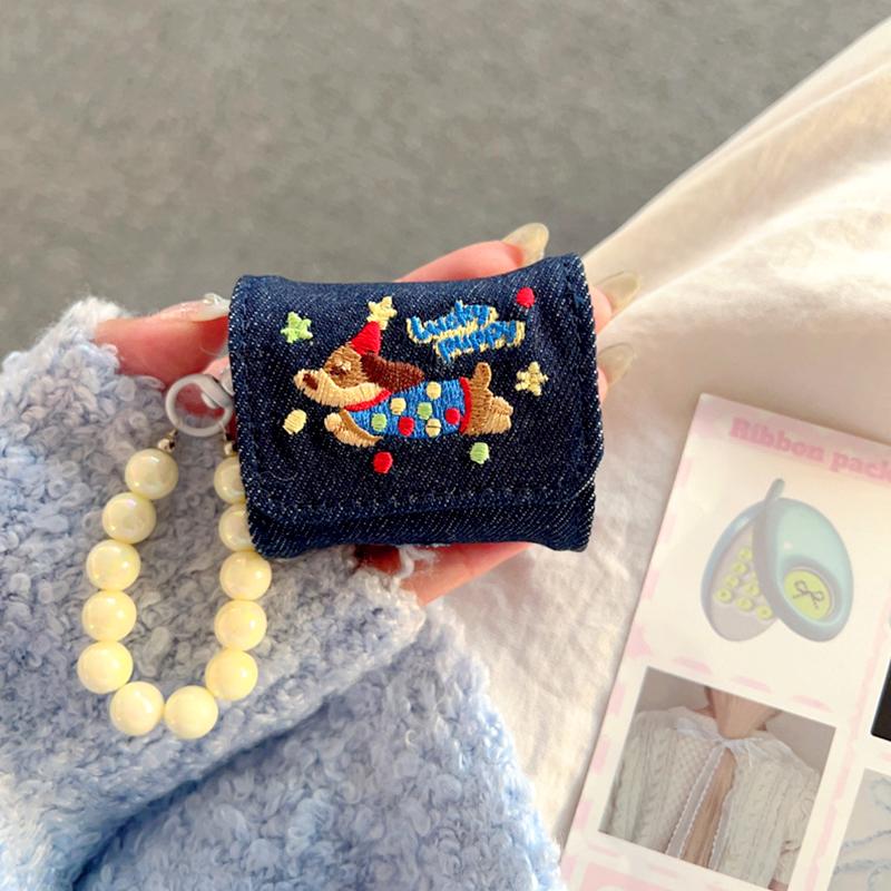 

1 шт., подвесная сумка, прекрасная коробка для хранения, прочная пряжка для ключей, корейский чехол для наушников, защитный чехол Bluetooth, силиконовый чехол Funda