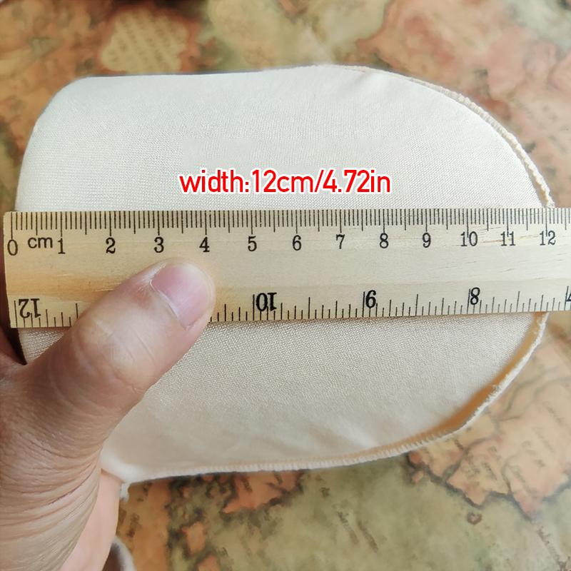 1 pár 3,5 cm silné ramenní vycpávky Pravý úhel Šifrování Vysoké vycpávky Šicí potřeby Pěnové ramenní vycpávky pro trička Oblečení