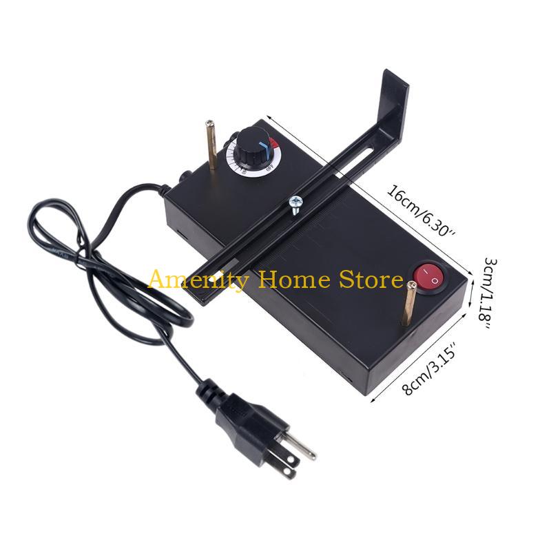 F26C Manual Hot Ribbon Cutter DIY Rope Band Craft Home Use Hot Ribbon Cutter Machine Handmade Hair Accessories Ribbon Webbing