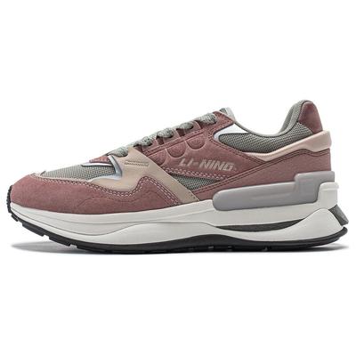 Li Ning 001 Original Aspiration V2 Veelzijdige Vintage Chunky Sneakers, Platformhoogte Verhogend Comfortabel AGCU061-3