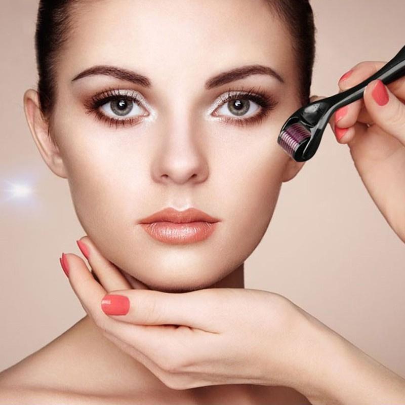 540 Microneedle Derma Roller Micro Needle Pen Therapie Hautwiederherstellung