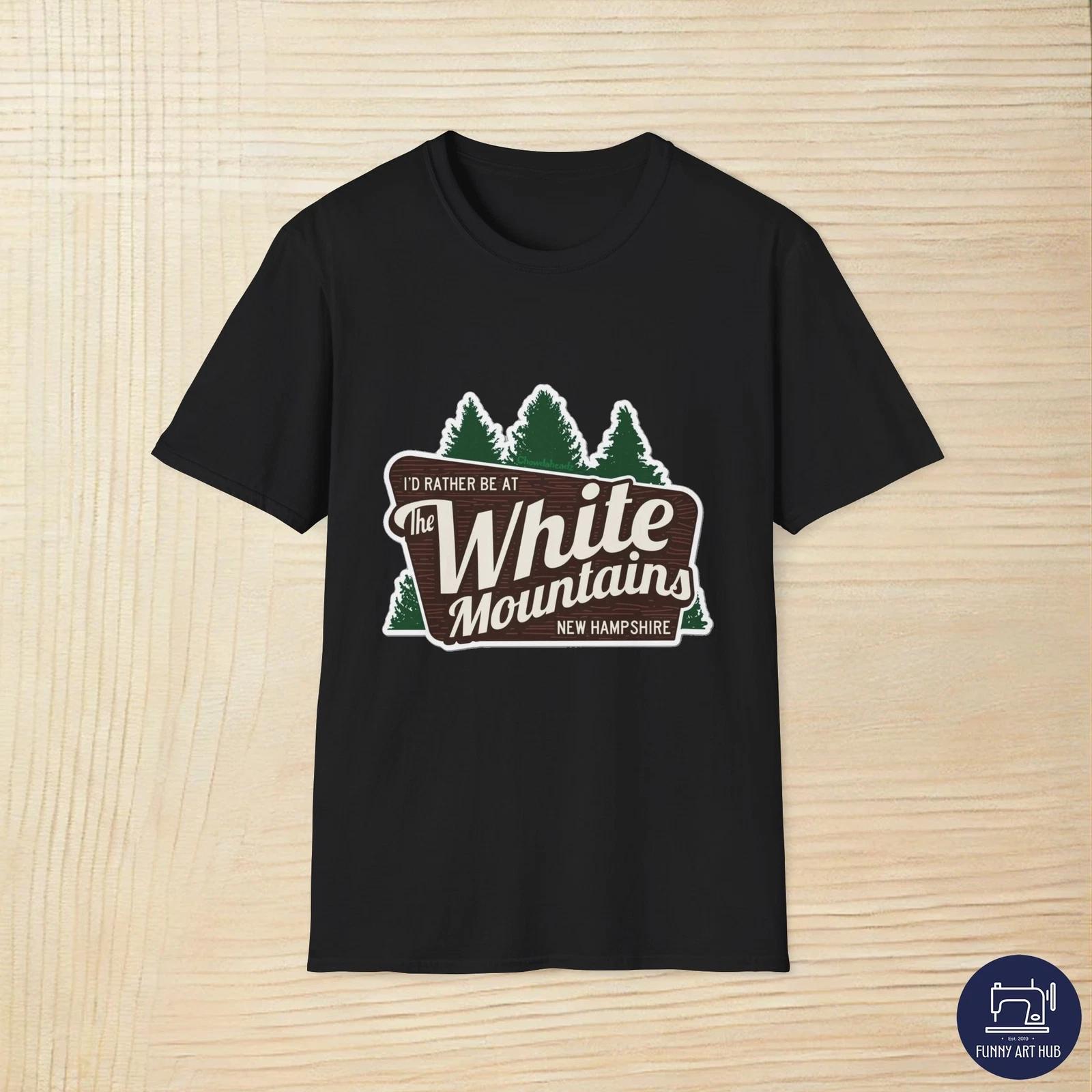 White Mountains New Hampshire Unisex T-Shirt 2XL