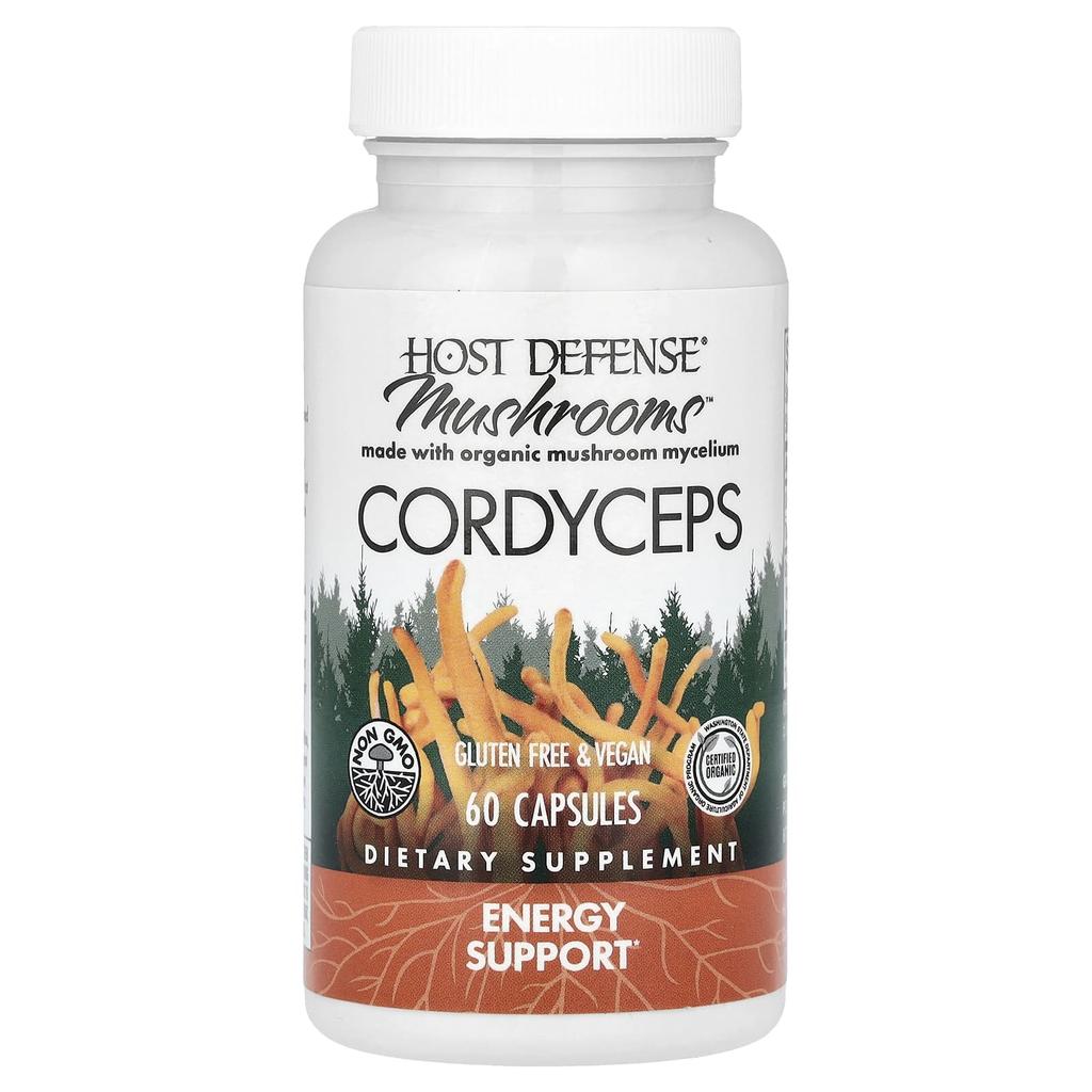 Mushrooms™, Cordyceps Militaris, 60 Capsules (0.5G per Capsule)