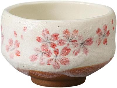 Matcha x Heian Kirschblüten-Tee Mino Hergestellt in Japan Ale-net Schale, 9,4 H6cm, 250cc, Design, Rosa, Zeremonie, Geschirr,