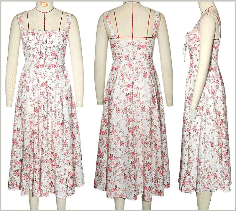 2026 Elegant French Summer High-End Sling Dress for Women