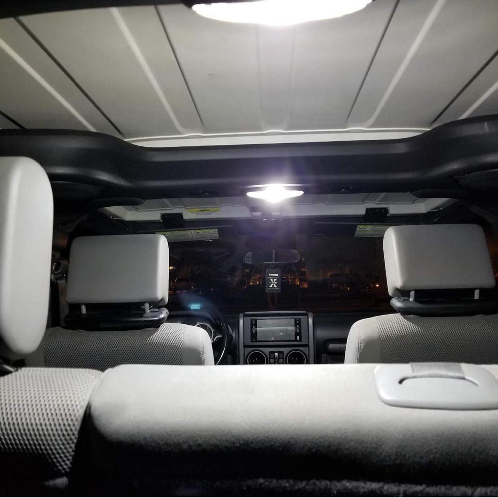 NAKOBO T10 X 31mm LED Room Steady 4014 Hour 10 Pieces Lamp, Flow, 12-24V Compatible, Built-in Canceller, Non-Polar, 2W, Element, 50,000 Lifespan,