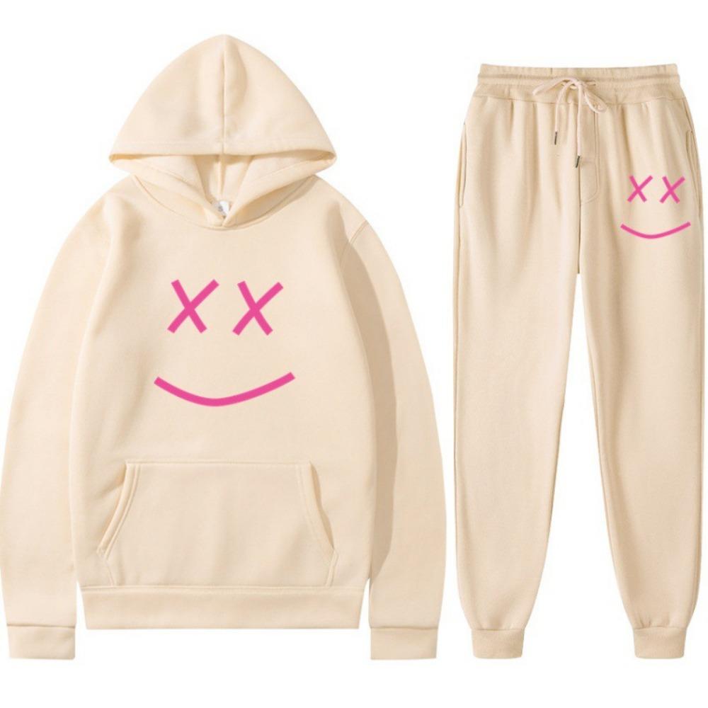 Neuer Casual Lil Pee Sänger Peripherie Gedenkedition Einfacher Casual Kapuzenpullover Herren- und Damen-Set