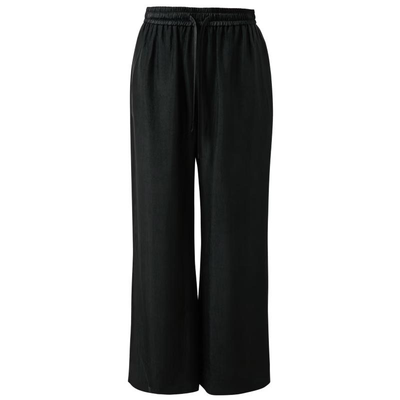 Sancai 2026 Spring Plus Size High Waist Straight Leg Pants M