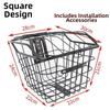 Iron Bicycle Hanging Front Basket  Children's Folding Bike Accessories