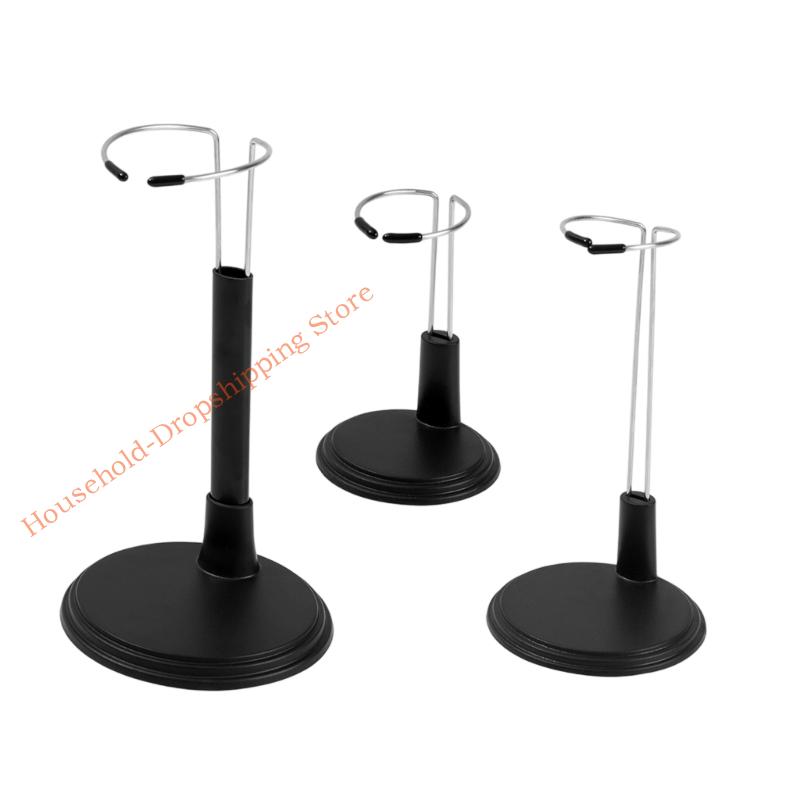 85AD Pack of 3 Adjustable Doll Stand Display Rack Action Figures Storage Organizers