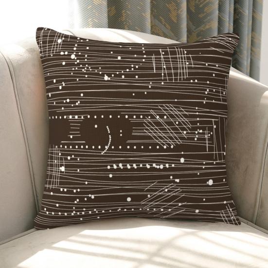 

Наволочка Yousheng со скрытой молнией, мягкая удобная квадратная форма, геометрический узор, наволочка для дивана, товары для дома