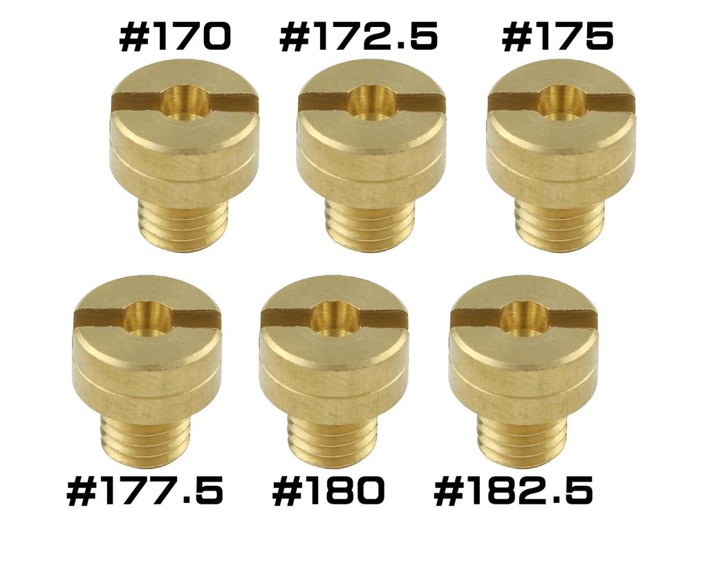 SHFIT UP Motorcycle Parts Carburetor Main Jet Set MIKUNI TMR 8x9 Round Large 800006-MB-10