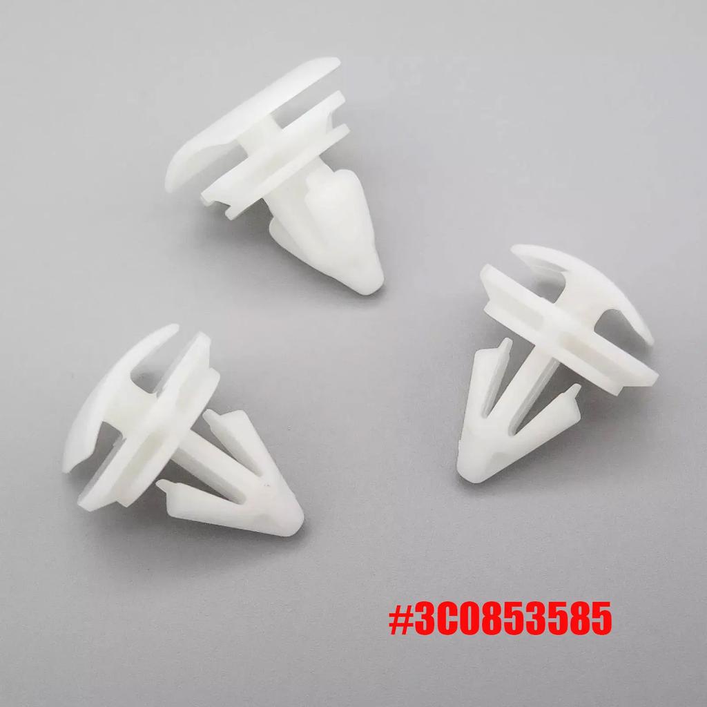 3C0853585 Clipsuri Ornamentale pentru Aripă Roată Capac Fixare Ornament Prag Fustă Laterală pentru Seat Alhambra Arona Tarraco Toledo Formentor