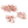 50Pcs Cold-Pressed Copper Ring Lug Terminal Sc6‑6 Copper Ring Lug Terminal  Electrical Wiring