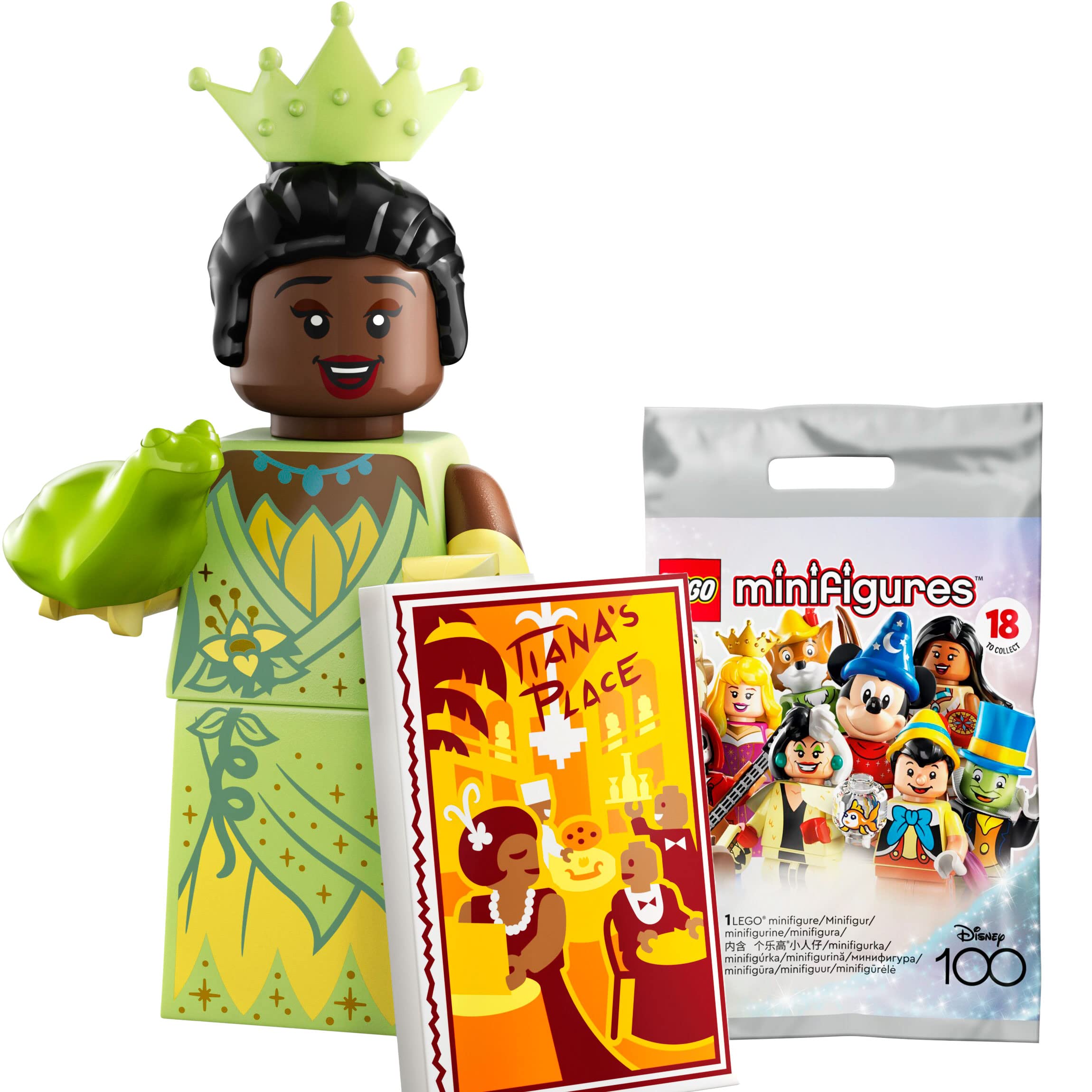 

LEGO Disney 100 Tiana Minifigure | Tiana [71038-5]