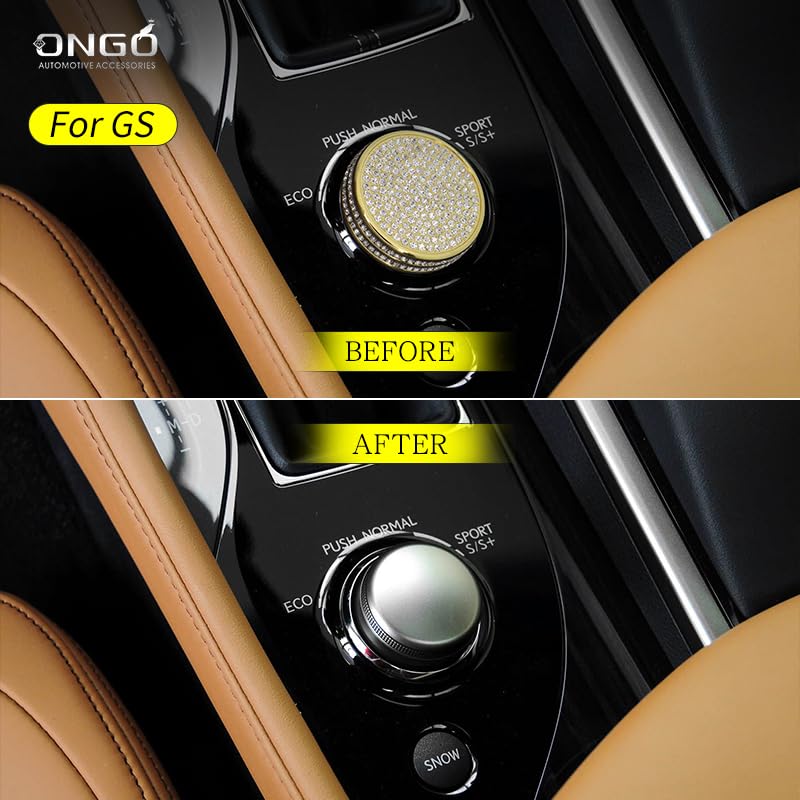 Lexus NX/ES/RX/CT/IS/GS/RC Interior Custom Parts Main Switch Knob Drive Mode Adjustment Knob Metal +