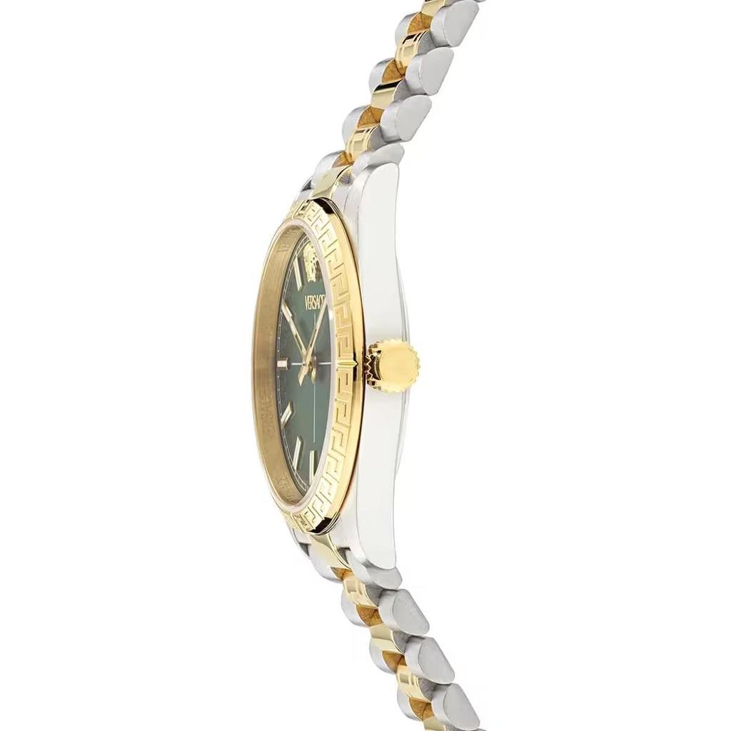 Luxury Quartz Wrist Watch Versace VEOE00425 Gold Stainless Steel Analog
