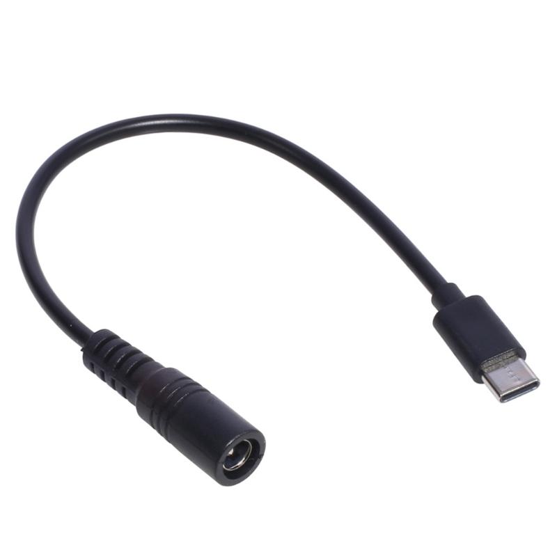 Universelles 5,5x2,1mm auf Typ-C USB C Stromladekabel für Router LED-Licht Lüfter und 5V Geräte(5,5x2,1 mm)