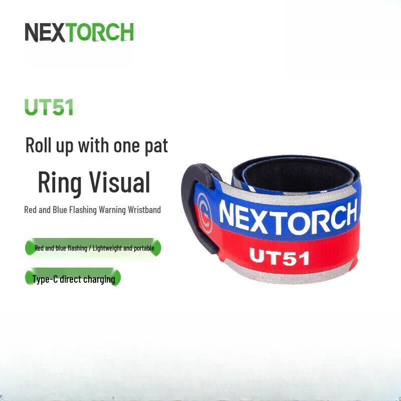 

NEXTORCH UT51 USB-C Safety Light Bracelet
