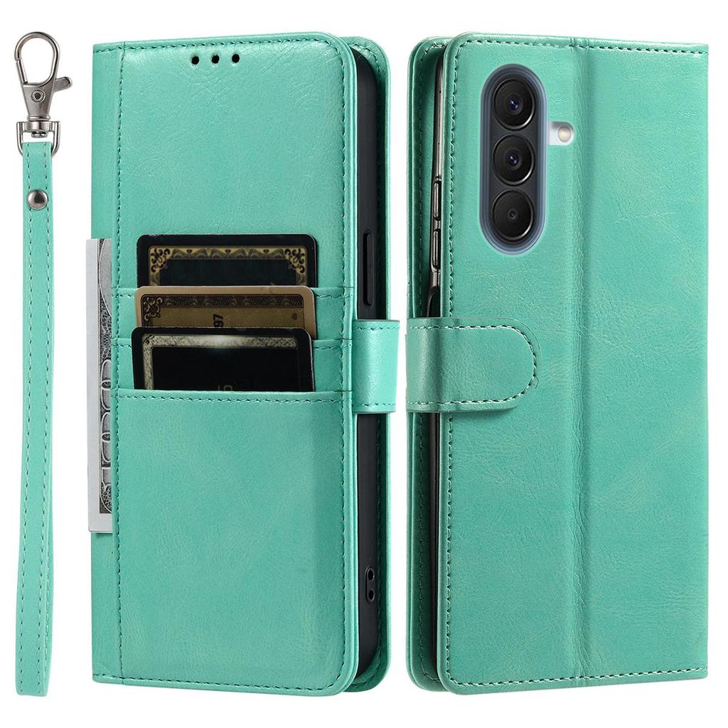 Cover for Samsung Galaxy A57 5G Retro PU Leather Flip Wallet Phone Case Multi Card Slots