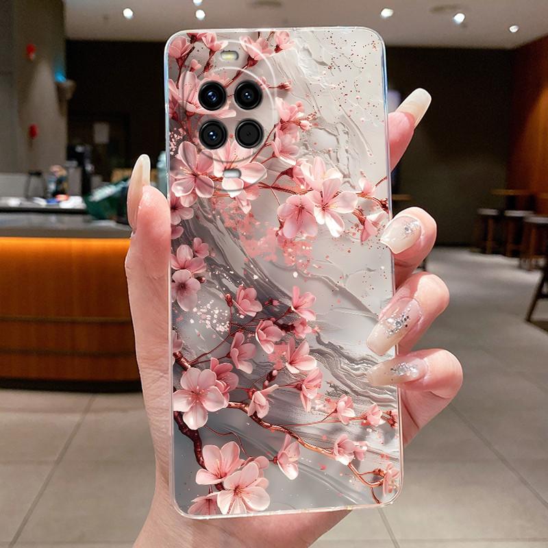 Nova14 Case Clear Luxury Fashion Butterfly Flower Soft TPU Silicone Back Cover For Huawei Nova 14 Pro Transparent Phone Cases