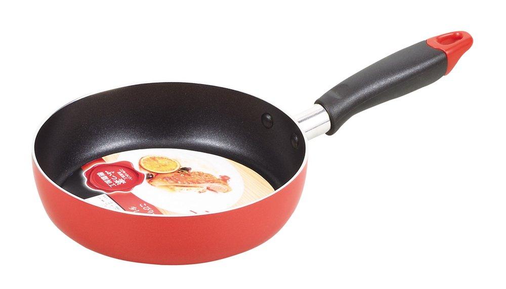 Pearl Metal Wako Trading 18cm Frying IH New Fore Pan, Non-stick, Compatible, HB-8043