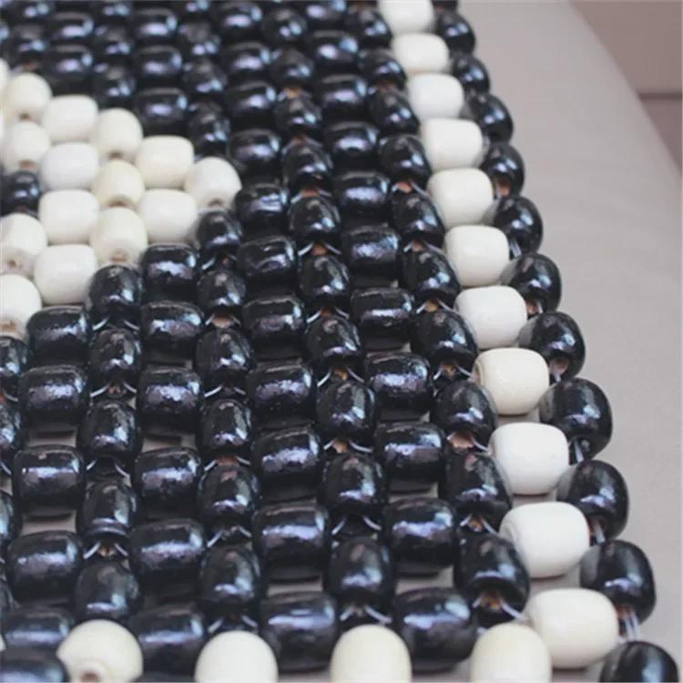 Pernă de răcire pentru scaun auto din lemn țesute manual - Covoraș universal de vară, respirabil