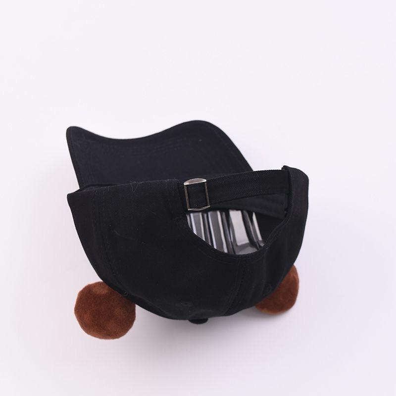 New Children's 3D Design Cartoon Cap Bear Anime Cartoon Hat Cap Boys Girls Hat High Quality Baseball Cap For Kids