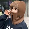 New Warm Scarf Mask Integrated Hat Windproof Coldproof Pullover Cap 3-in-1 Waterproof Balaclava Outdoor Sports