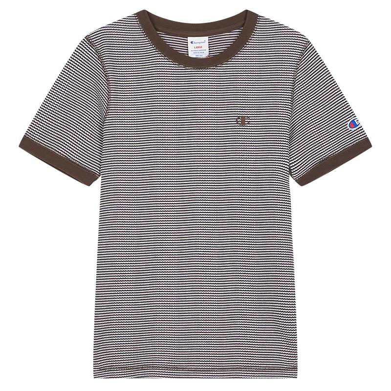 Champion Women's Retro Striped Short Sleeve T-Shirt
