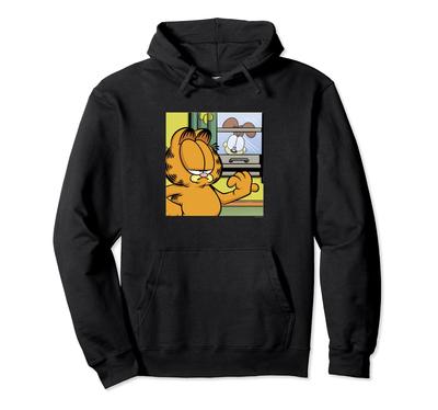 Garfield Odie Garfield Window Talk Hoodie