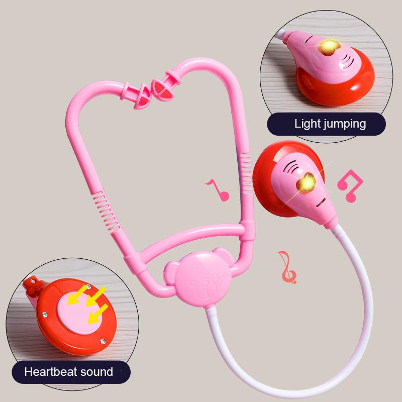 Non-Toxic Children'S Doctor Toy Children Simulation Pretend Play Role Playing Game Plastic Stethoscope Tooth Dentist Set Educational Toys
