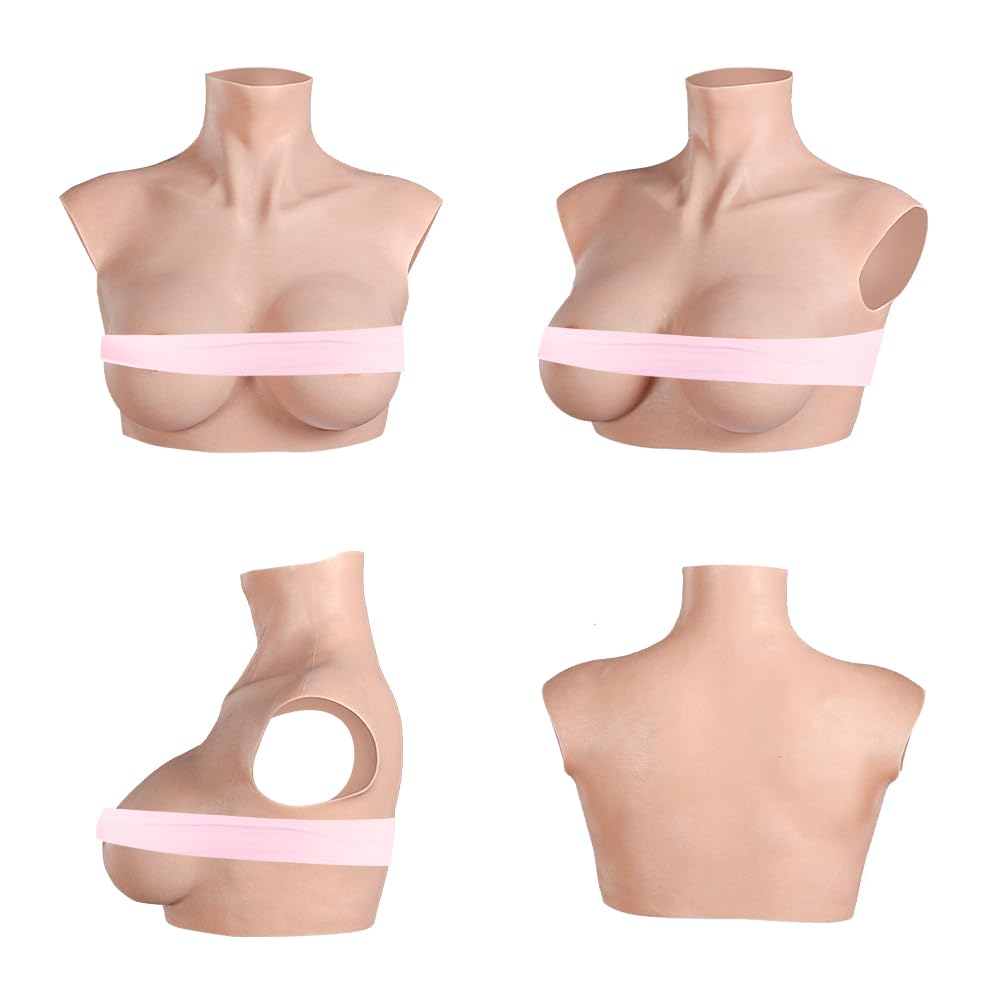 KUMIHO Silicone Bust 9th Generation Upgraded Artificial Breasts Crossdressing Bust Crossdressing Breasts Fake Breasts Silicone Breasts Crossdresser
