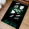 New York Jets Logo Print Area Rug - Soft, Washable Non-Slip Indoor Mat for Office Chairs, Living Room, Home Office Decorative Rug