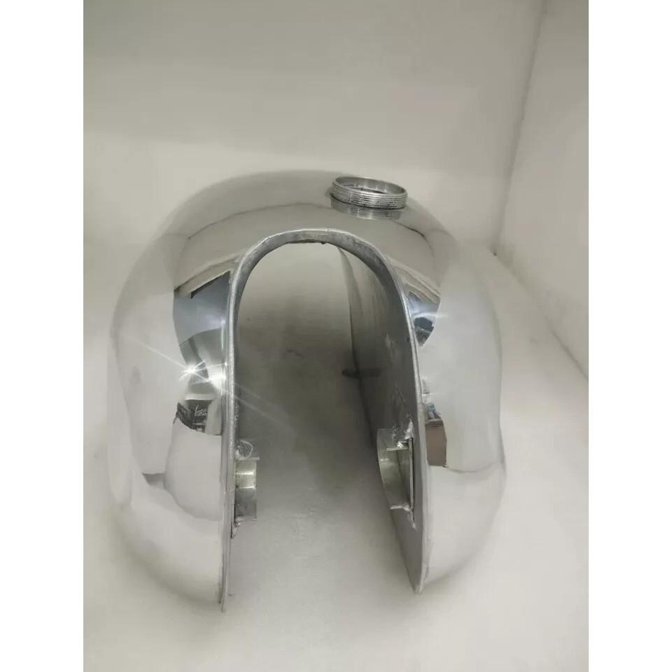 YAMAHA SR400 SR500 CHROME STEEL FUEL PERTOL FUEL TANK WITH CAP |Fit For