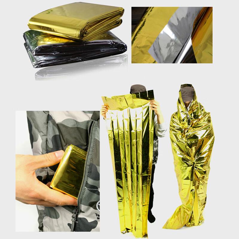 Tri-polar Emergency Survival Blanket