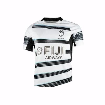 Fiji Rugby Fans 3D Printed T-shirt Men's Outdoor Sports Round Neck Top Summer Rugby Casual Fashion Short Sleeved Pullover