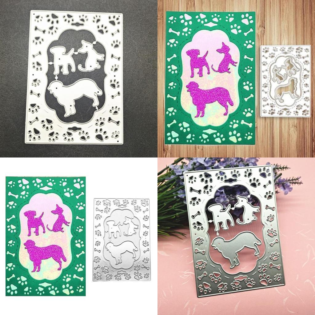 Cats Dog Pattern Die Cut Carbon Steel Die Cut Dogs Cats Shaped Cutting Dies X3UC China Mainland