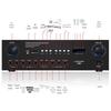 LINGSHENG Professional KTV & Conference Audio System CN plug (adapter included)