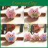Cute Piglet Bow Keychain Cartoon Children Backpack Plush Pendant Doll Gifts