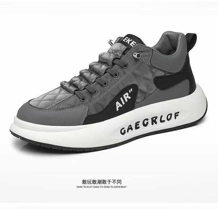 

Модный бренд, модная универсальная повседневная мужская обувь, темперамент, спортивная обувь для сноуборда, осень и зима, новые туфли Форреста Гампа 44 серый