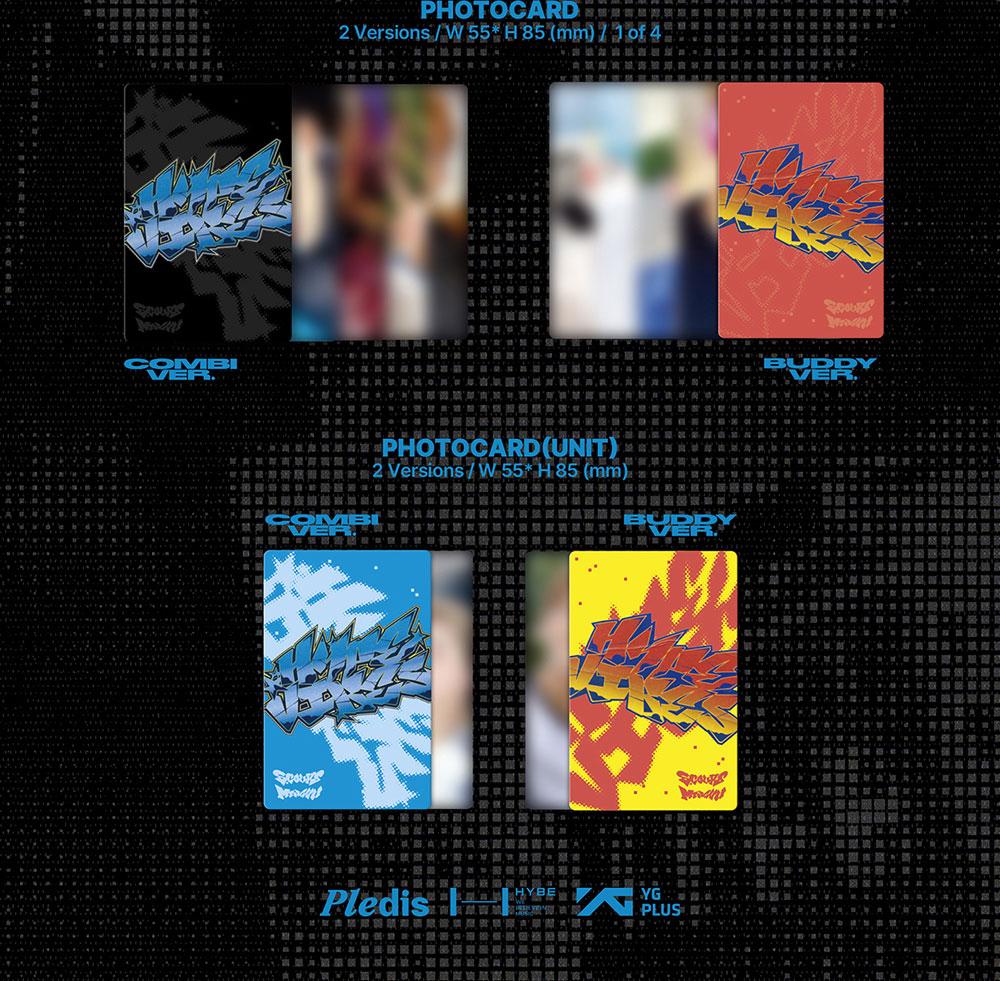 (Standard Ver.) S.COUPS X MINGYU of SEVENTEEN (SVT) [HYPE VIBES] 1st Mini Album