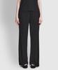 JAJU Women'S Rib Wide Lounge Pants_Black
