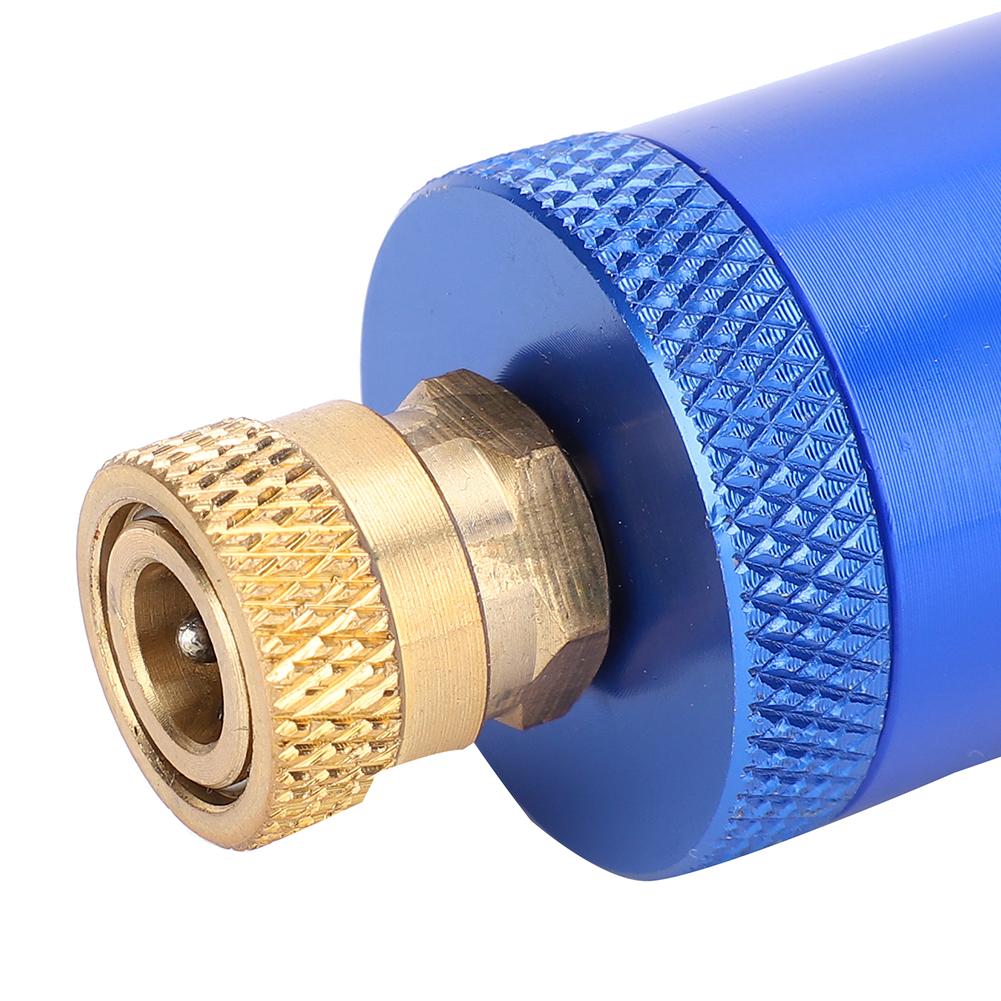 Oil‑Water Separator Filter for 30MPA 40MPA 4500psi Air Compressor with 8mm Female Connector Straight Male Connector
